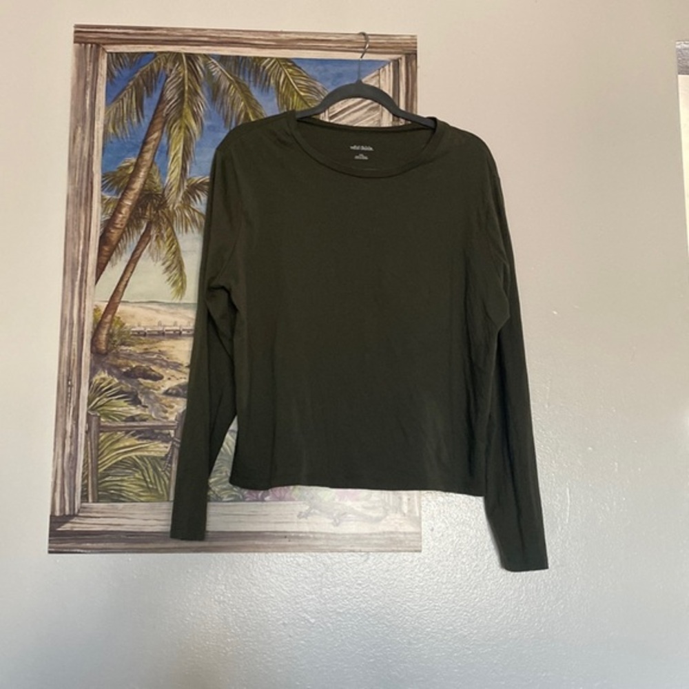 NWOT Wild Fable long sleeve crop xxl